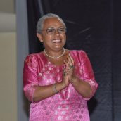First Lady of Kenya at Mombasa graduation