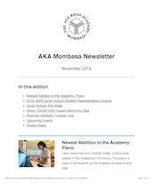 AKA Mombasa Newsletter November 2019