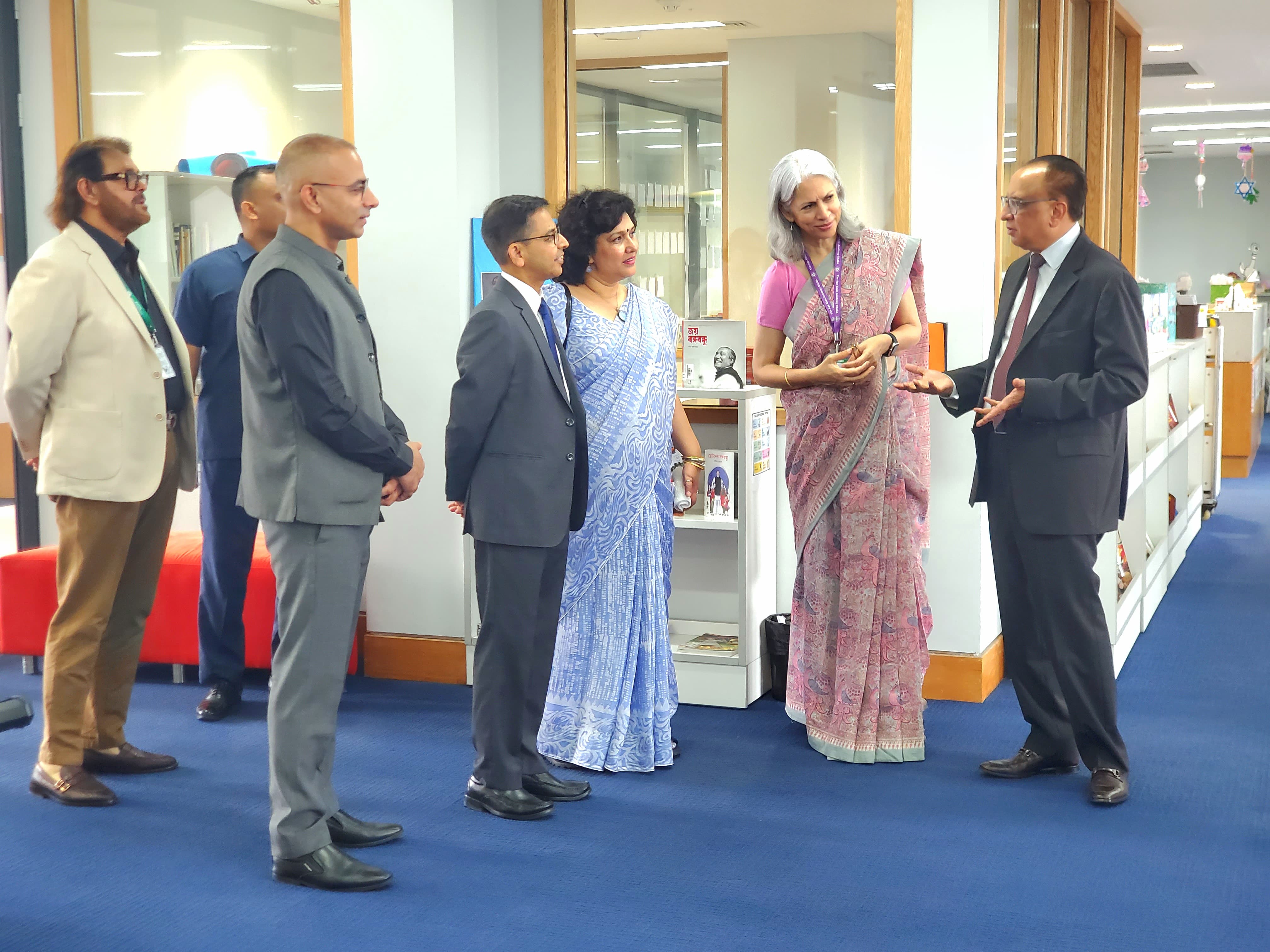 High commissioner of India to Bangladesh visits AKA Dhaka