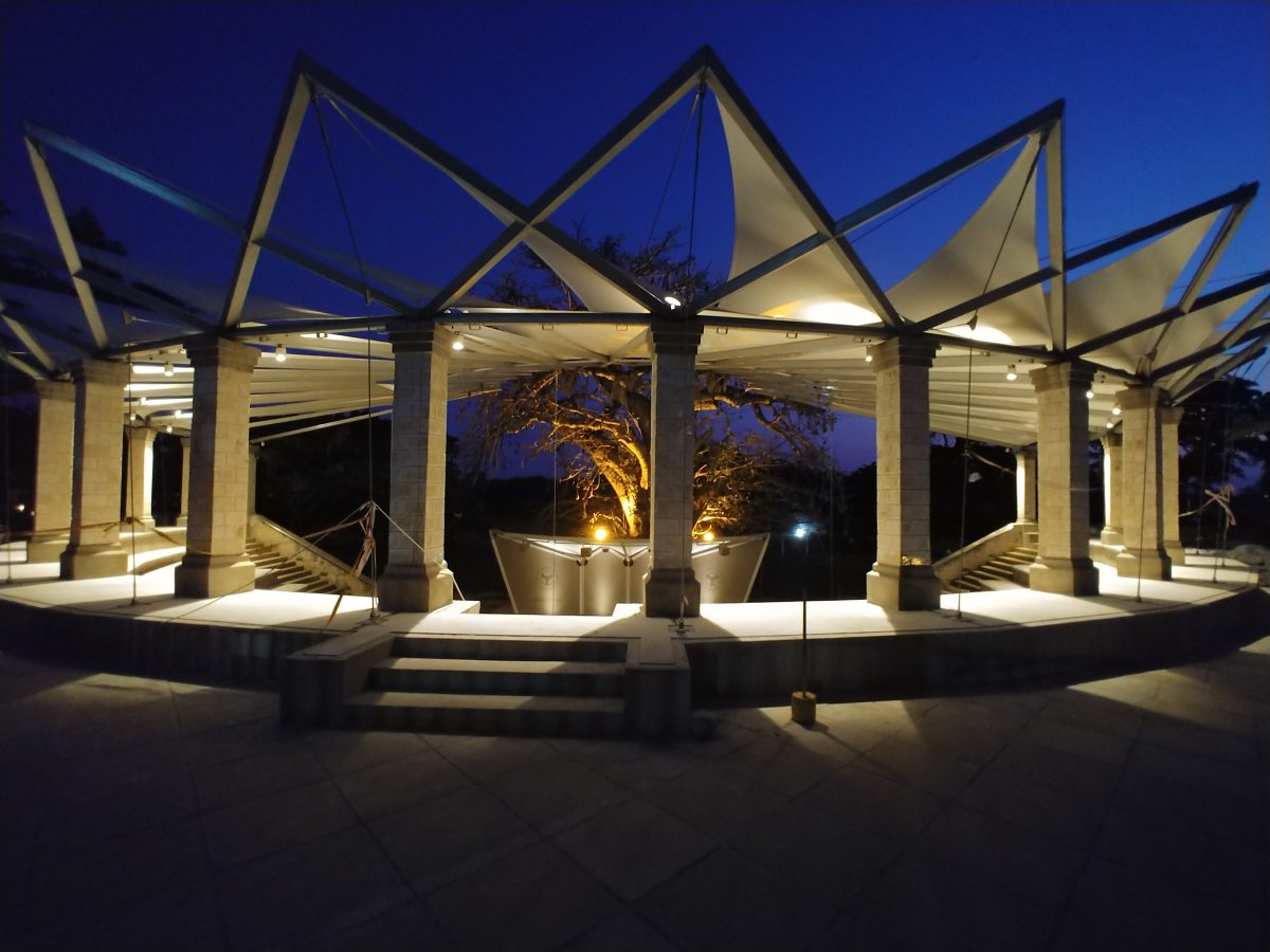 Amphitheatre at night