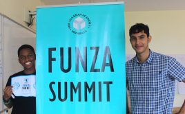 Bilal Adamjee (DP2) at the Funza summit